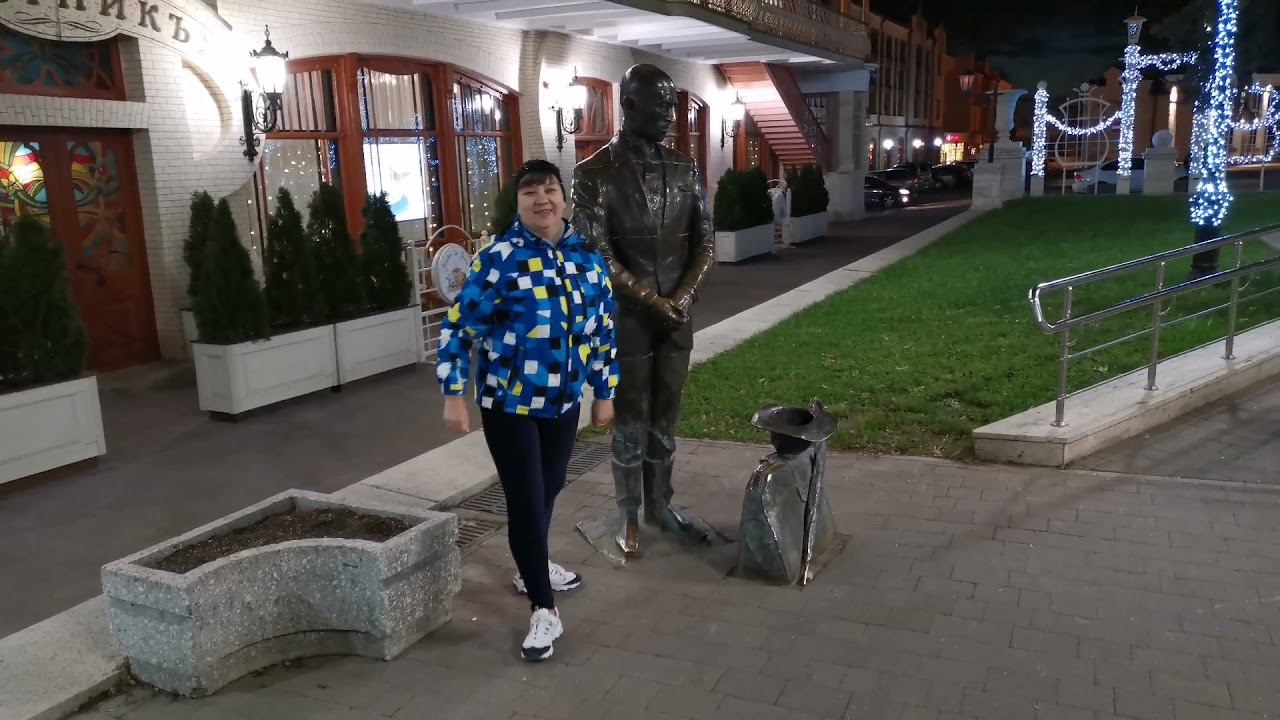 Где красиво ночью в Пятигорске? Декабрь 2021 год смотреть онлайн