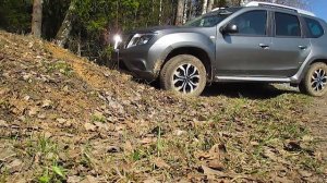 Nissan Terrano 2.0 4WD (2015): Диагональное вывешивание