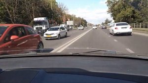 Жуткие пробки в Краснодаре или из Центра в Северный в понедельник