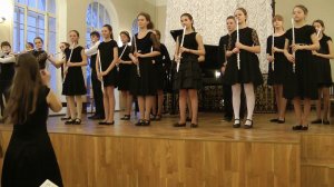 Ж. Бизе "Антракт" и Г. Свиридов "Вальс" - Ансамбль флейт "Серебряный ветер"