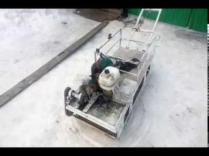 Самодельная мотособака-обзор