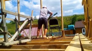 Дача с нуля 13 серия/Мансарда/Своими руками