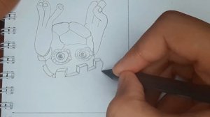 How to draw Noggin from My Singing Monsters | Как нарисовать Барабамня из MSM | Лиса Алиса