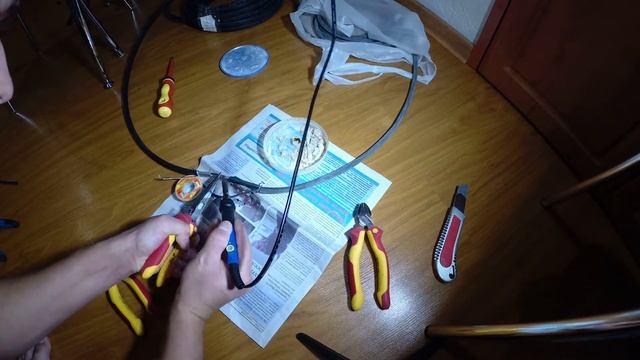 Подключение греющего кабеля для водопровода