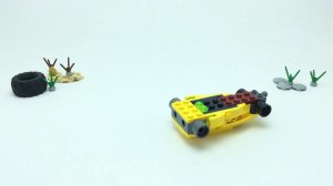 Lego Animals - Rhino MOC - LEGO CREATOR 31102 alternative build tutorial Part 22