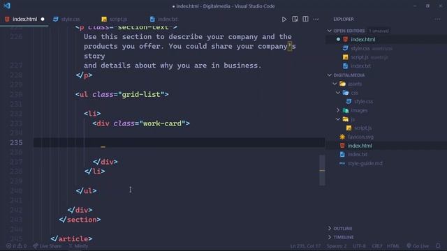 Build a Real world Website Using HTML CSS JavaScript смотреть онлайн