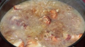 Тушеная свиная корейка