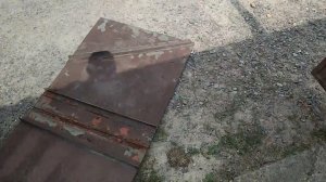 Переделываем ворота в гараж. Увеличиваем высоту плюс делаем калитку часть 1