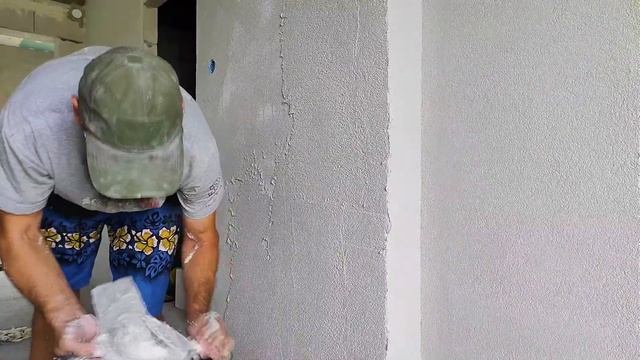 89 Вывел стену в чистую без опыта штукатуркой спадар, рассказываю всё подробно смотреть онлайн