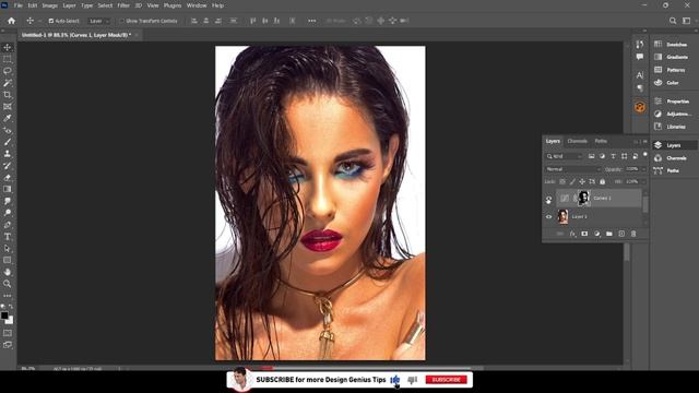 Fantasy Golden Glow Light Effect photoshop tutorial смотреть онлайн