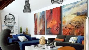 Как подобрать картины под интерьер дома? Тренды в дизайне интерьера 2022 | Идеи для интерьера