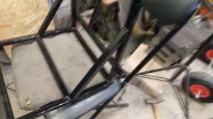 Тележка для ПЛМ своими руками из трубы 20х20