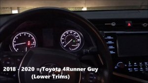 Evolution of Toyota Camry Chimes