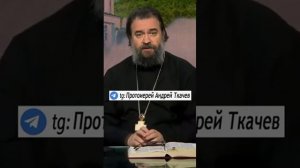 "Женщинам не нужно работать". Протоиерей Андрей Ткачев.
