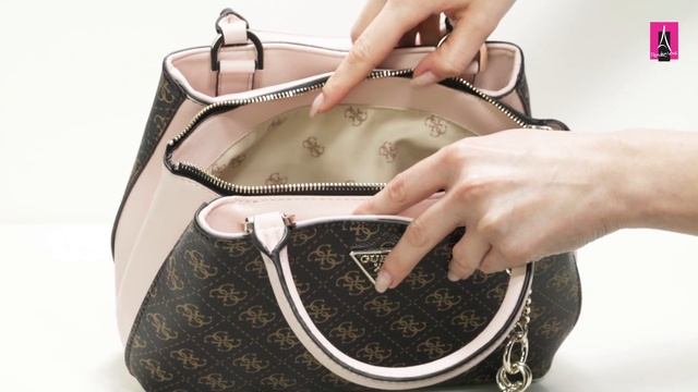 Видеообзор I Женская сумка тоут GUESS AMBROSE 2566590 смотреть онлайн