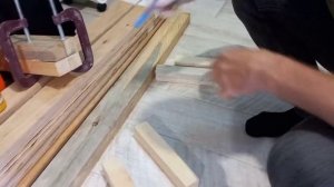 Кровать из досок своими руками.