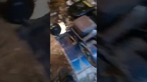 Установка генератора на мотоблок