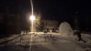 Эксперимент с кипятком на сильном морозе!