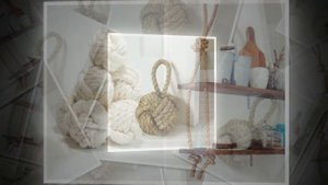 Декор из веревки и каната