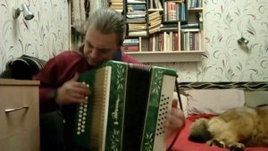 Кукла колдуна на гармони. 25 лет перерыв после травмы кисти (((