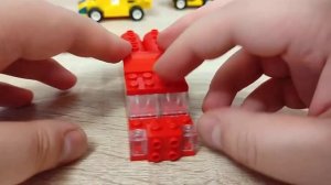 Собираем простую пожарную машину из ЛЕГО