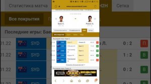Атр Открытый чемпионат Австралии 2022 Себастьян Баес - Альберт Рамос. Прогноз на матч