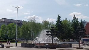 Театральная площадь ЗАТО Северск Томская область