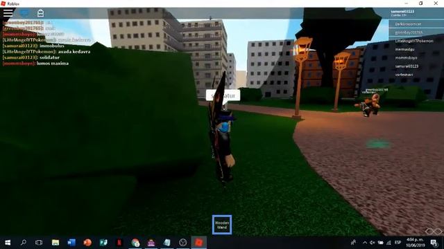 Samurai Potter Roblox harry potter смотреть онлайн