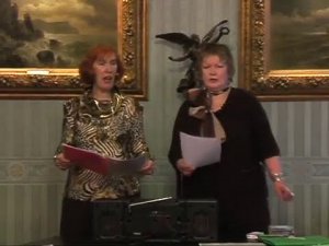 "Над полями да над чистыми" (запись 2009 г.). Поют Людмила Титова и Лидия Васильева.