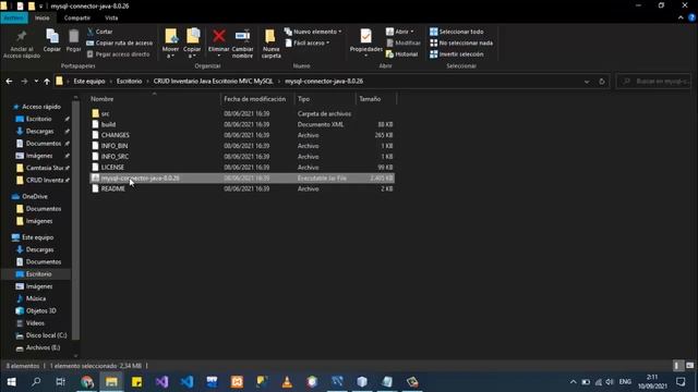 CRUD Inventario Java Parte 3 – Solución ERROR driver de conexión MySQL Java. смотреть онлайн