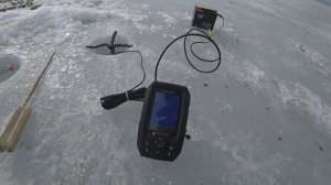 Зимняя рыбалка на навагу в помощь эхолот Garmin Striker 4dv
