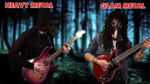 HEAVY METAL VS GLAM METAL
