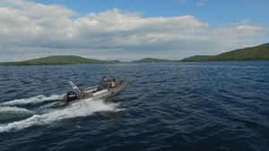 РИБ Сима 410. Мореходность лучше чем у катера.