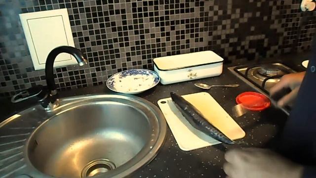 Домашний сухой посол скумбрии