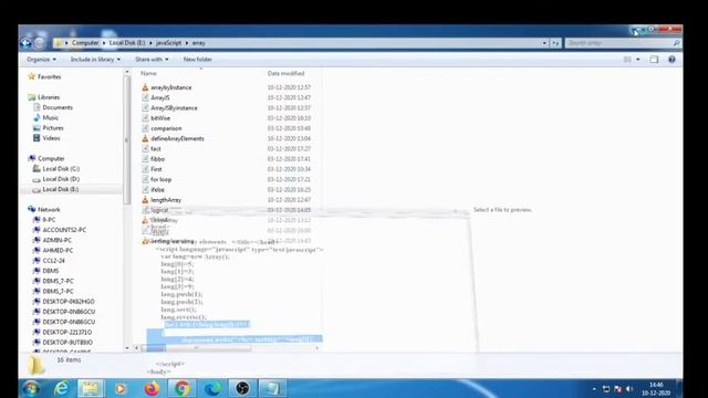 javaScript Tutorial For Beginners | 17.How to display array in  Descending order | javaScript