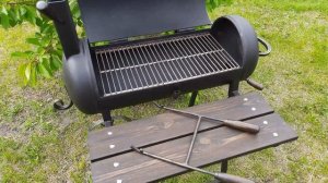 Мангал - смокер 3в1 из газового баллона на колесах. Обзор.\ BBQ SMOKER.