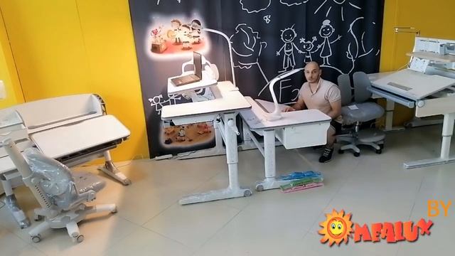 Новое поколение растущих парт, рабочее место стой сиди трансформеров столов в Минске от Mealux смотреть онлайн