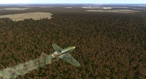 Боевой вылет эскадрильей  МиГ-3-24,  перехват штурмовиков