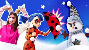 Куклы Леди Баг и Барби — Приключения в кафе — Видео про игры в куклы для детей