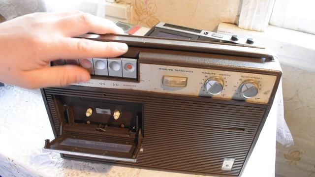 Кассетный Магнитофон "Электроника-302,302-1." Самый массовый магнитофон в СССР.Обзор.