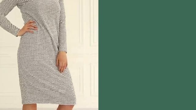 Платье "Одри" мелкая клетка. DR1_1-5 смотреть онлайн