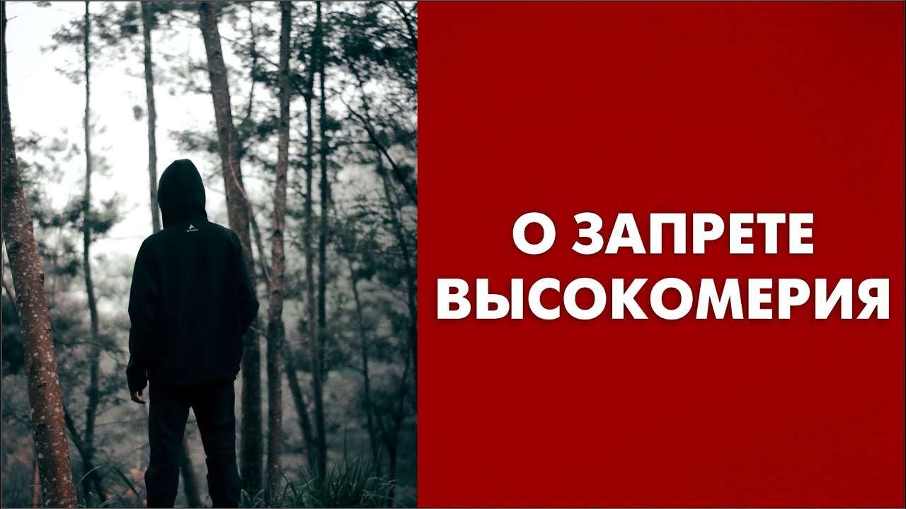 О запрете высокомерия