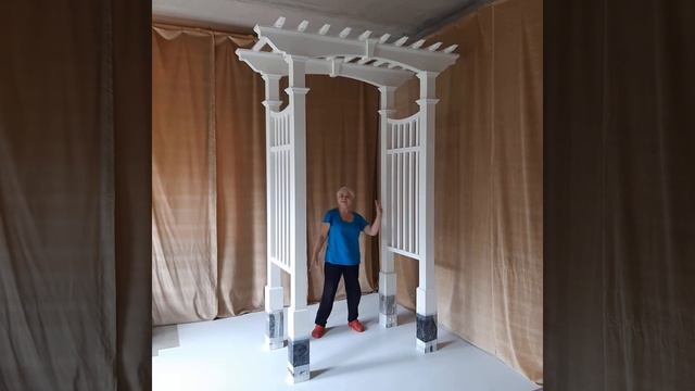 САДОВАЯ АРКА ПЕРГОЛА СВОИМИ РУКАМИ  DIY #садсвоимируками #НиколайMisterwood #работаподереву