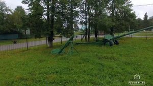 п. Гари с высоты (Свердловская область).