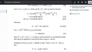 Plotting a Catenary Curve Given a Length and 2 Points with GlowScript Python