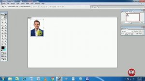 How To Add Border In Passport Size Photo - Photoshop 7.0 BM_TECH_TIME