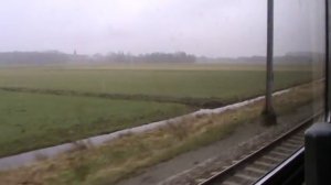 Train from Amsterdam to Brussels 2 Поезд из Амстердама в Брюссель 2