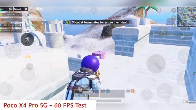 Poco X4 Pro 5G Pubg Test 60 FPS.?
