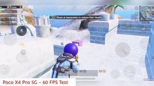 Poco X4 Pro 5G Pubg Test 60 FPS.?