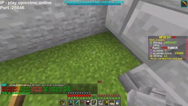 MINECRAFT SURVIVAL SMP LIVE  CRAFTING OP ARMER  #coolxgaming #ansubist #yessmartypie @ezio18rip